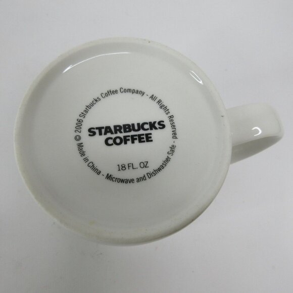 Starbucks Atlanta Georgia Hotlanta Coffee Mug Cup Architectural Series 2006 18oz - Picture 6 of 6